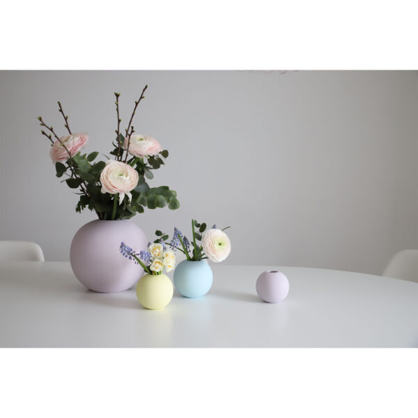 Cooee Design Ball Vase 8cm Lilac Sävedalens Belysning Miljö